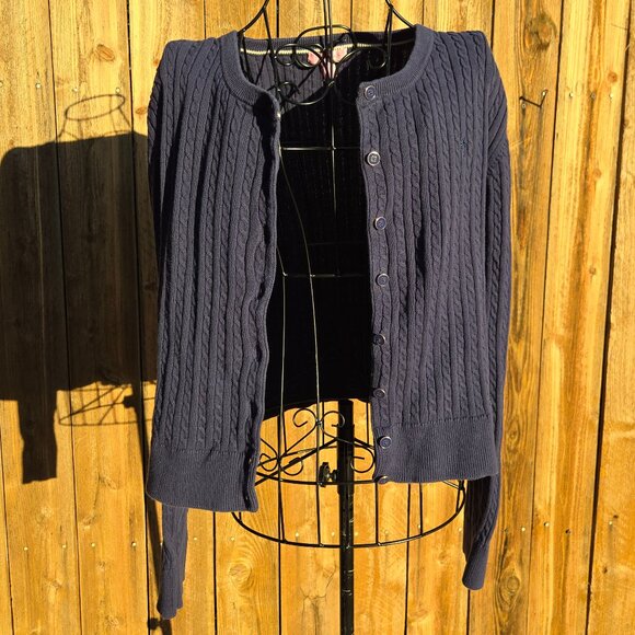 Lilly Pulitzer Cable Knit Cotton Cardigan - Picture 5 of 11